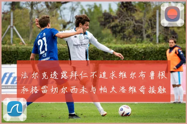 法尔克透露拜仁不追求维尔布鲁根和格雷切尔西未与帕夫洛维奇接触